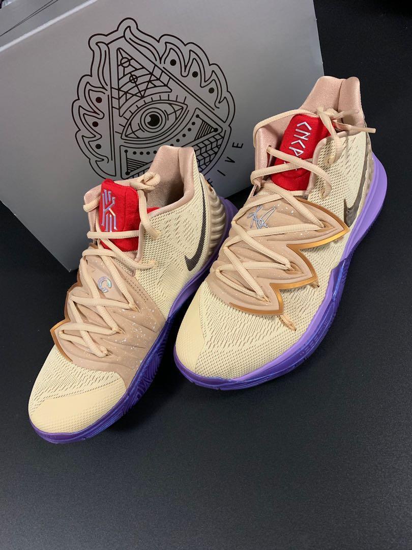 Vopis tide? Nike Kyrie 5 EP 'Just Do It' Kyrie Irving on the field