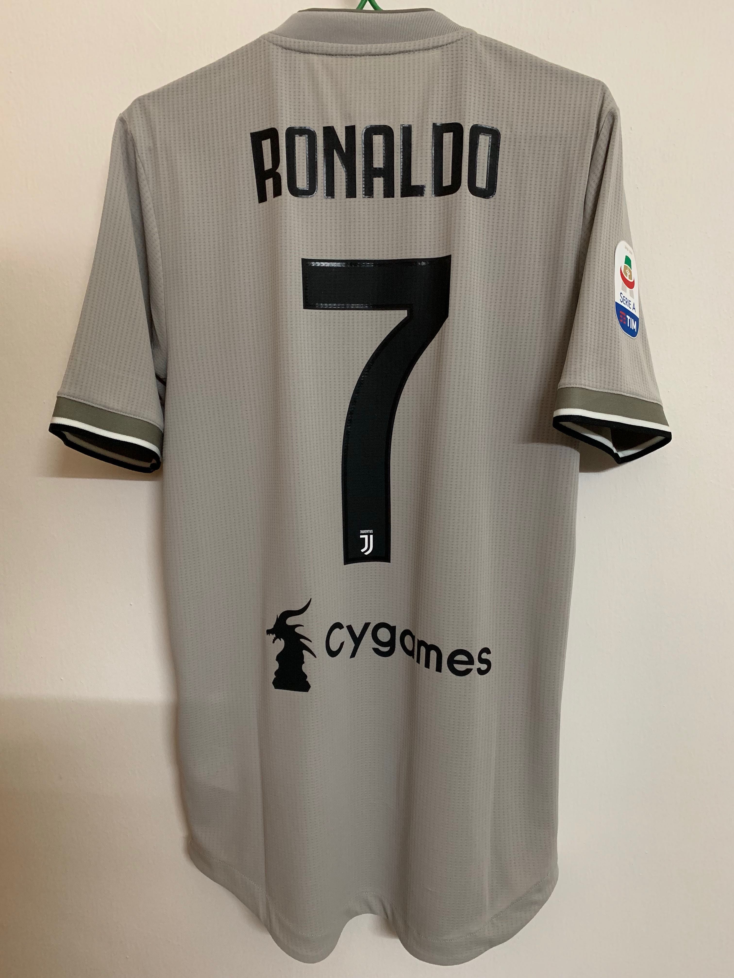Official Adidas Authentic Juventus 2018 2019 Away Climachill Player Version Match Jersey Ronaldo 7 Cr7 Serie A Ucl Shirt Sports Sports Apparel On Carousell