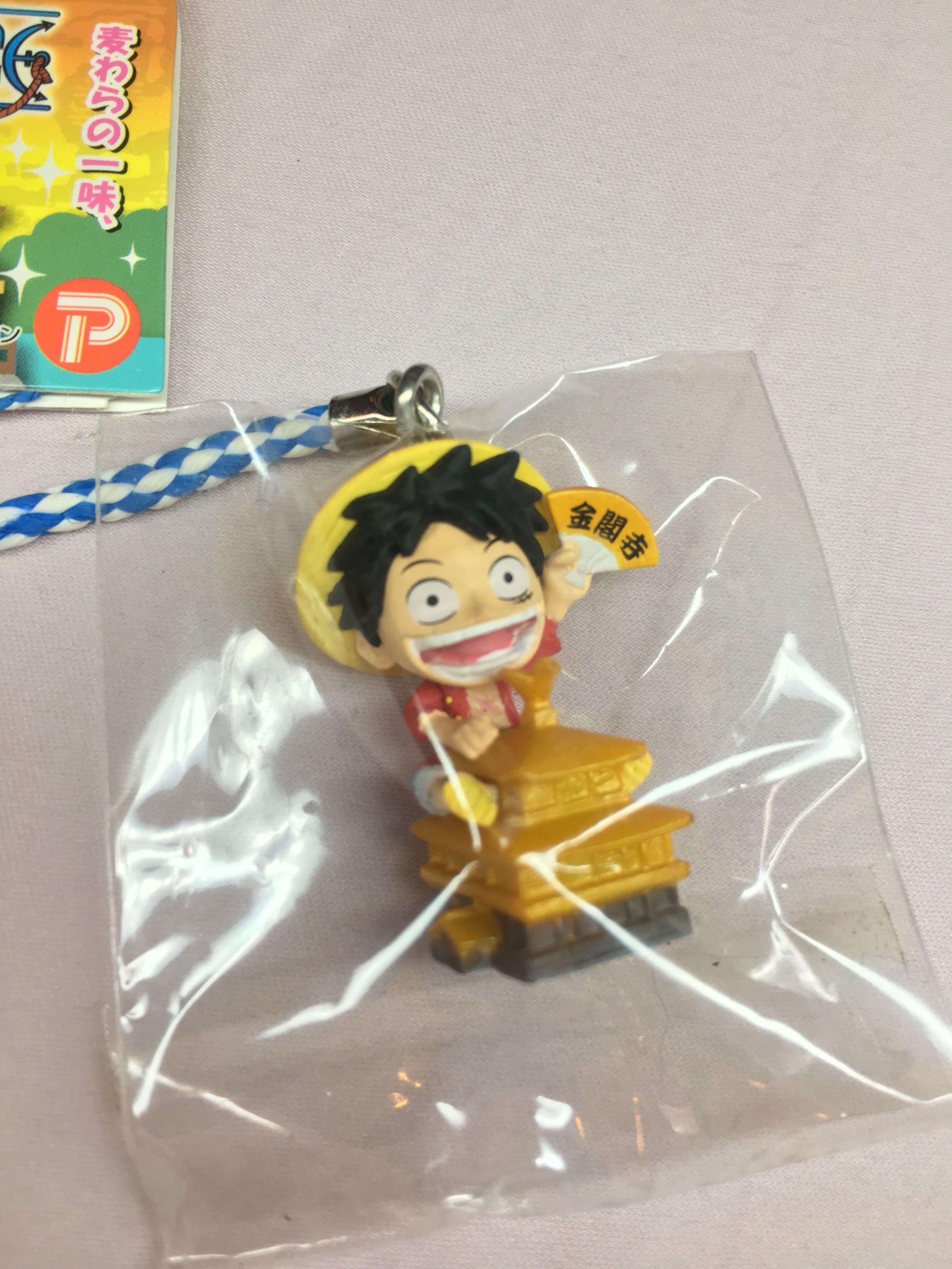 One piece - Luffy. On Japan (kyoto) golden pavillion, Hobbies & Toys ...