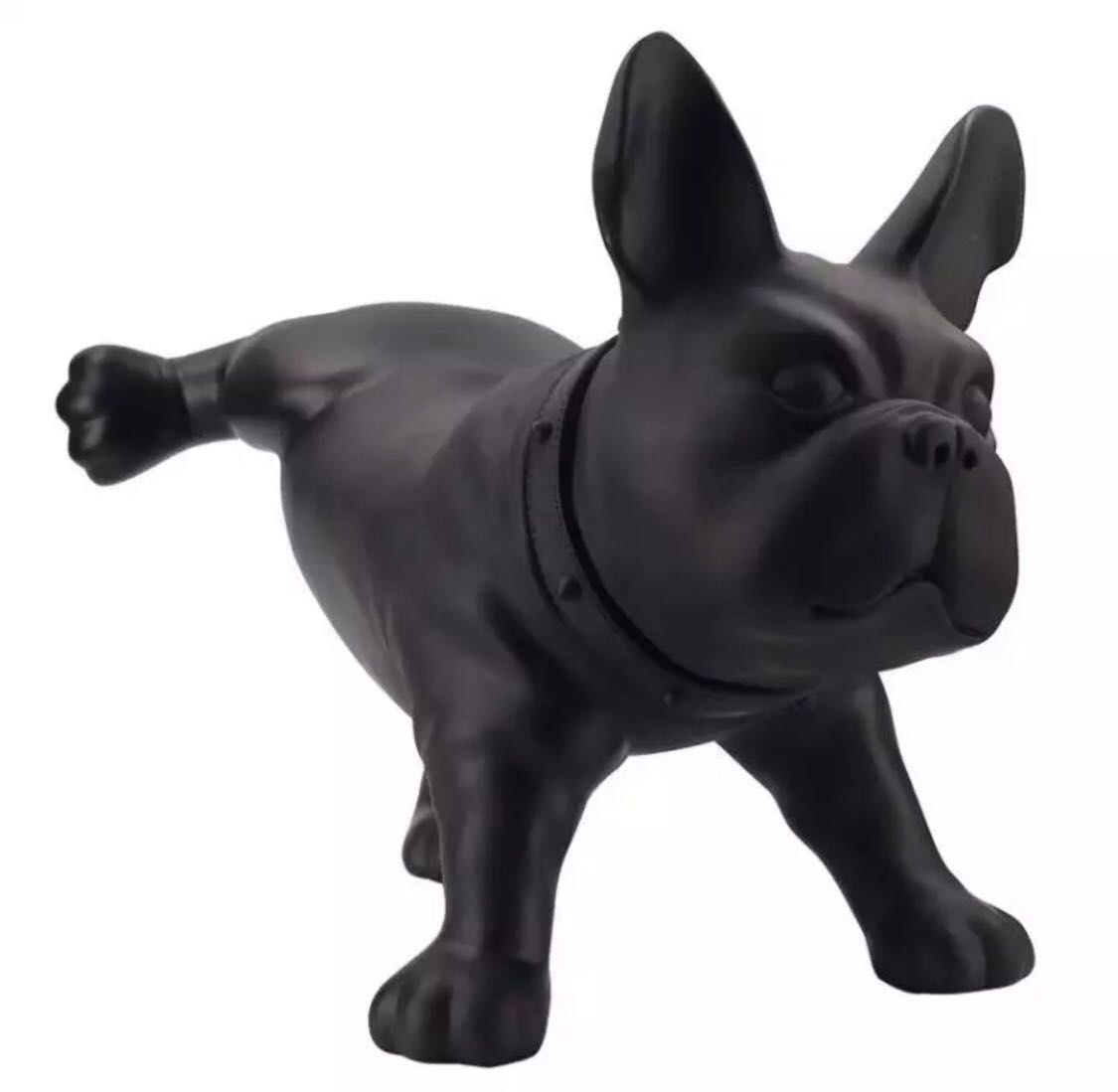Peeing French Bulldog Statue Decoration Plastic Art Gift Furniture Home Decor Others On Carousell