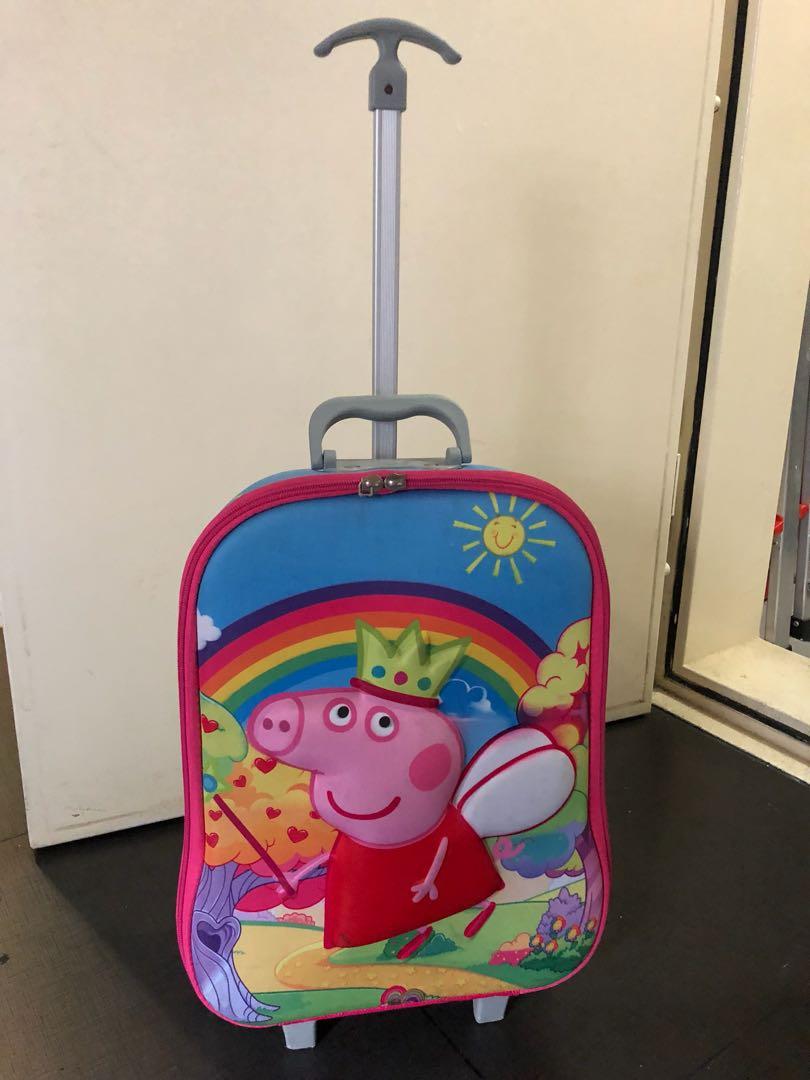 peppa pig trolley suitcase