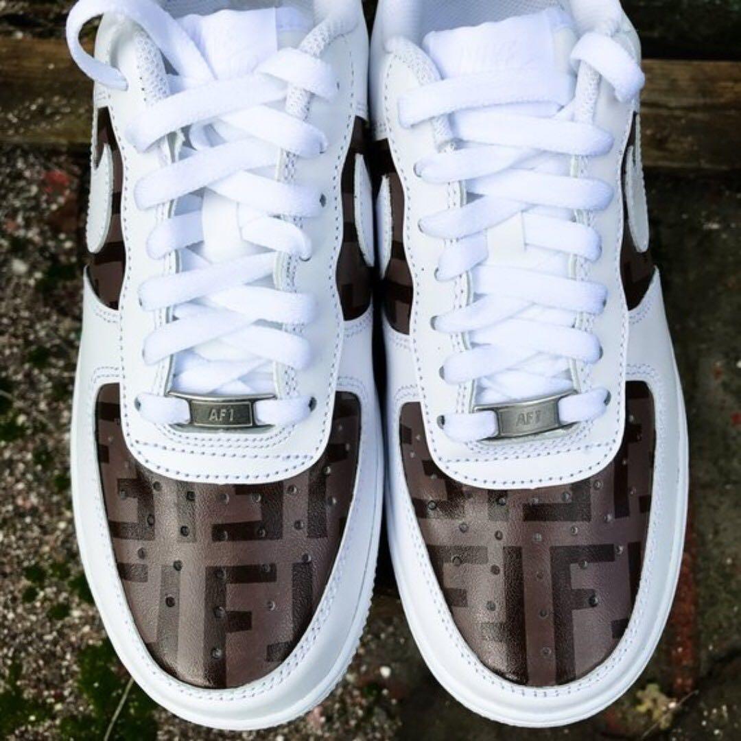 fendi nike air force