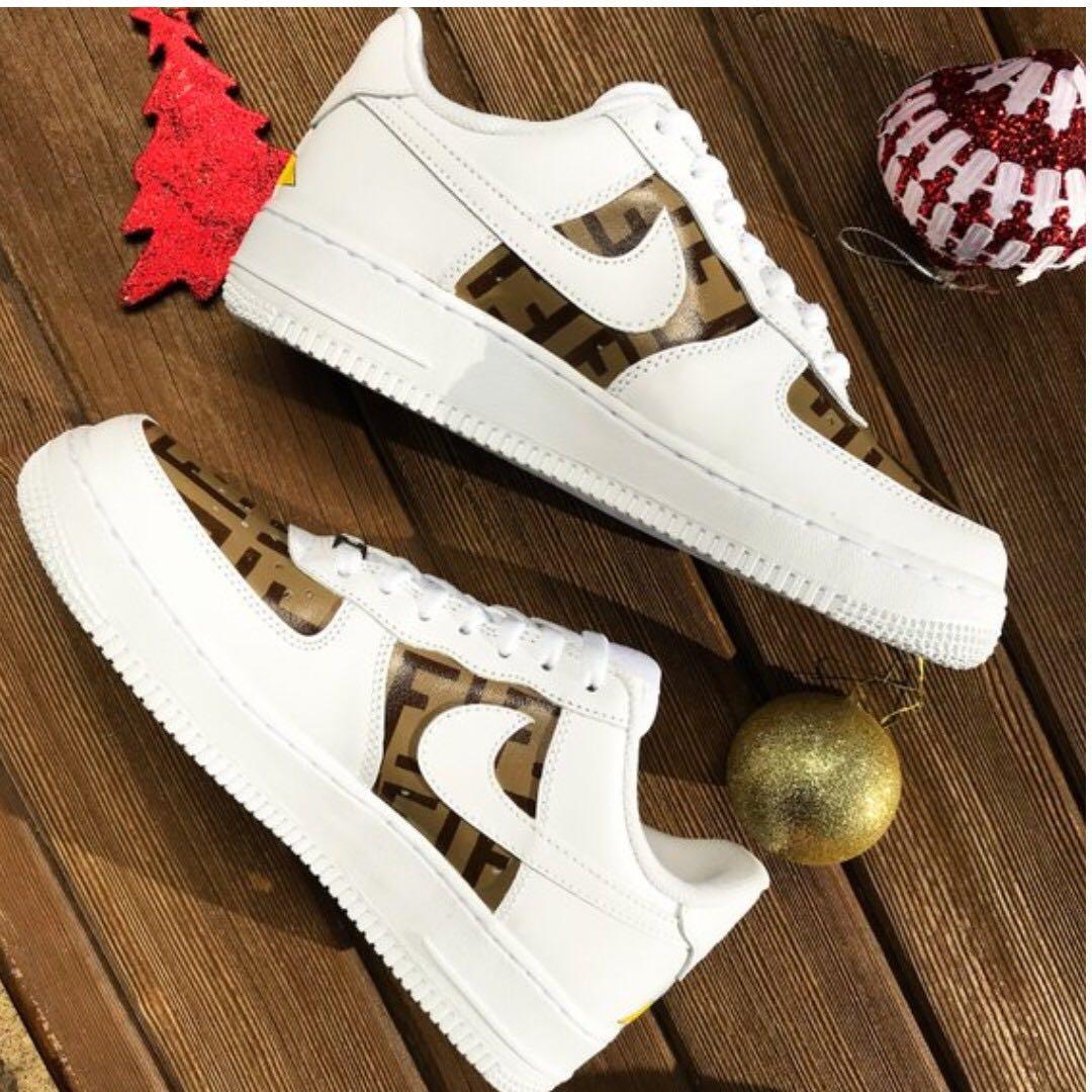 fendi nike air force