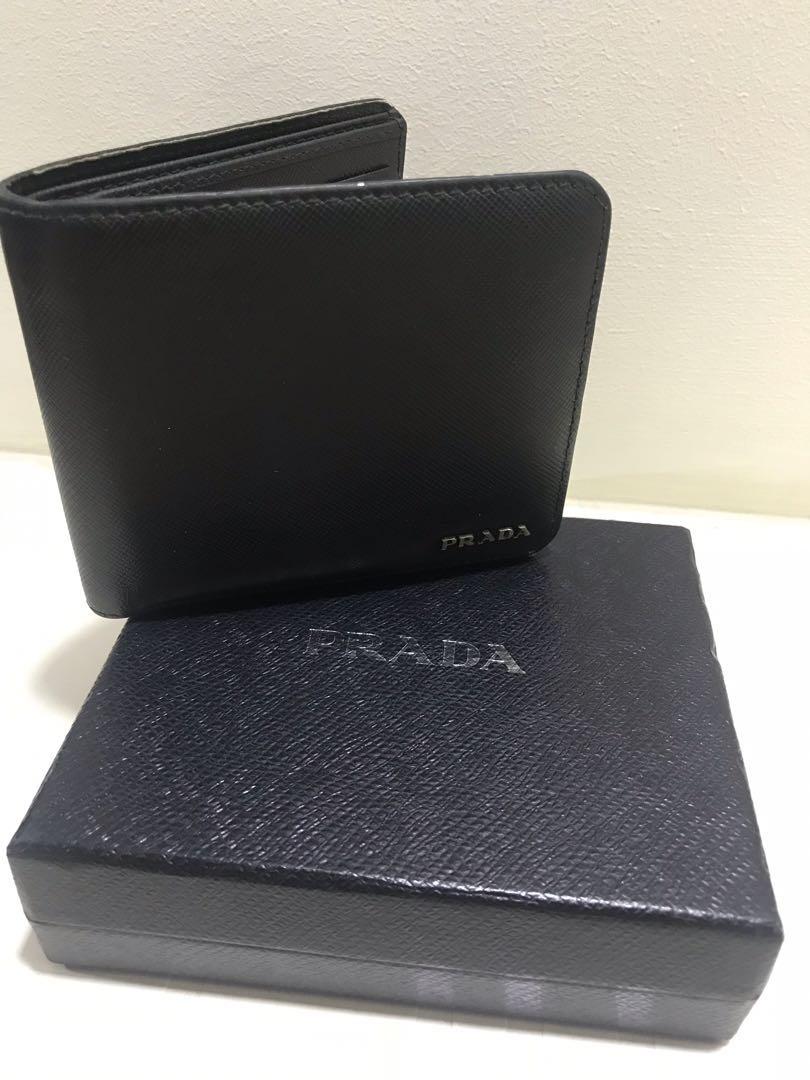 Prada Men S Wallet Men S Fashion Bags Wallets Wallets On Carousell