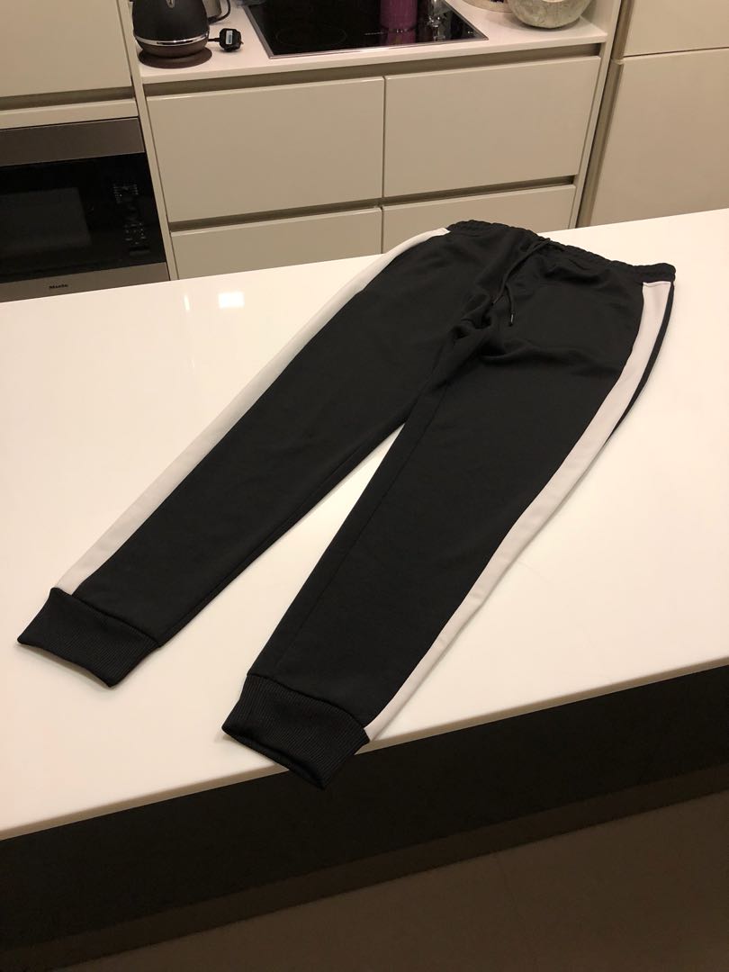Pull bear Side strip track pants Men s Fashion Bottoms