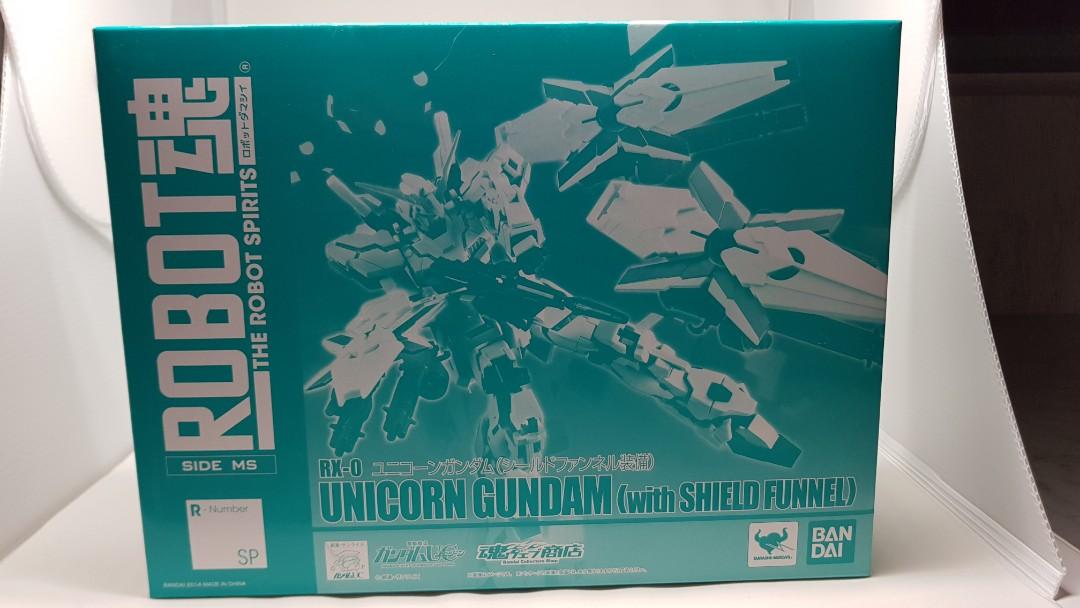 Robot Tamashii Rx 0 Unicorn Gundam With Shield Funnel Toys