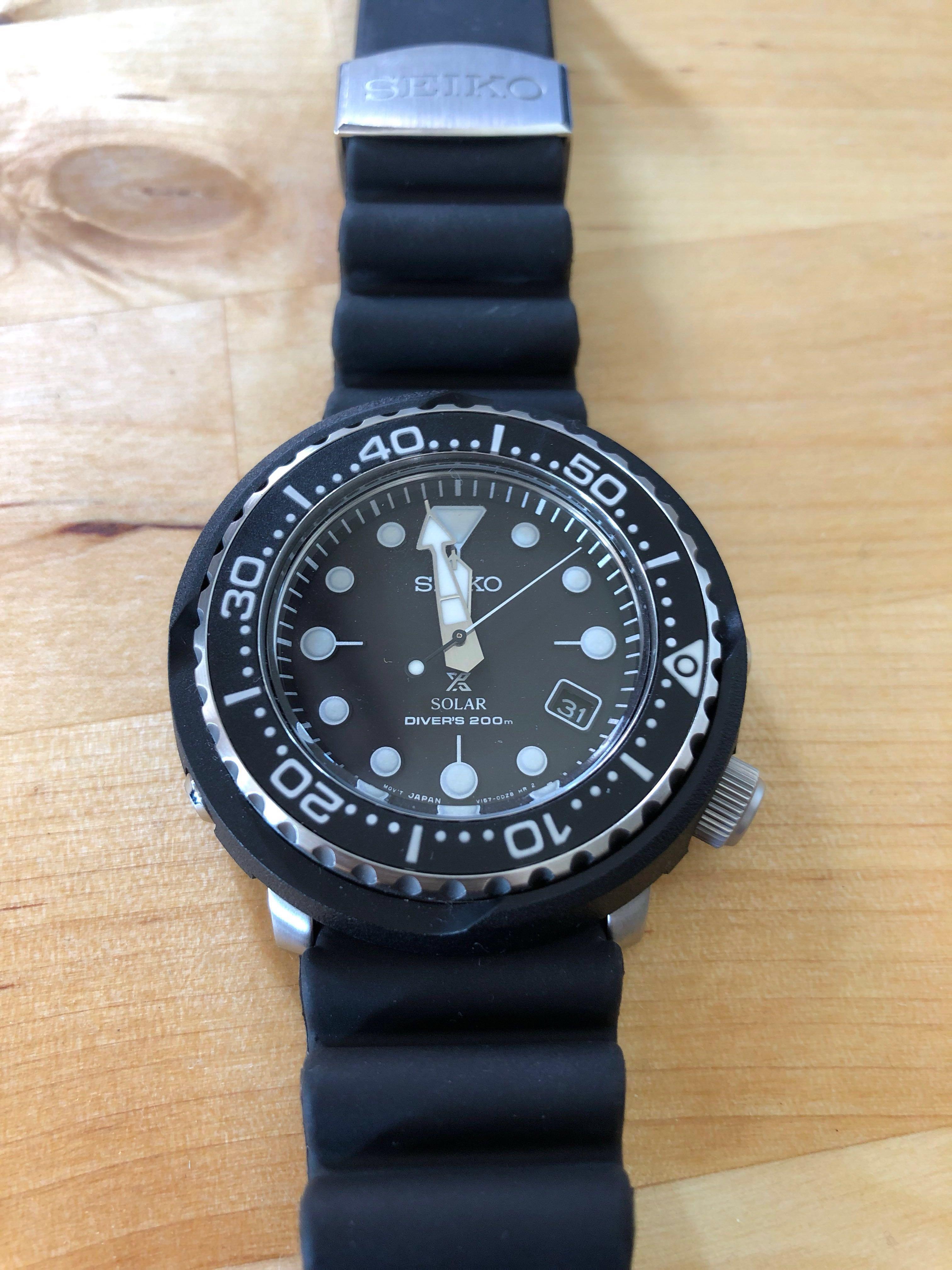 Seiko SNE497 Solar Tuna , Men's Fashion, Watches & Accessories, Watches ...