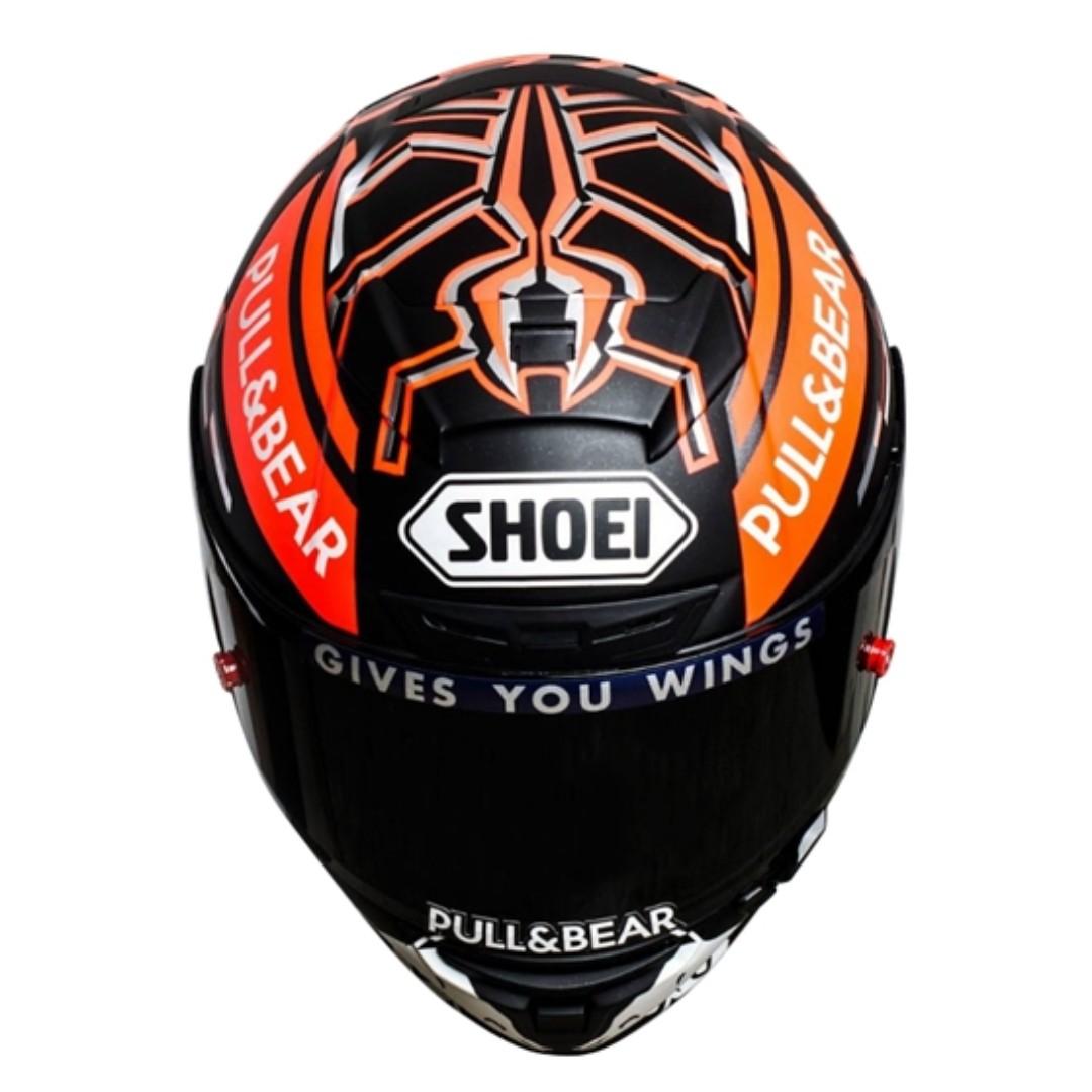 Shoei x14 outlet marquez black concept