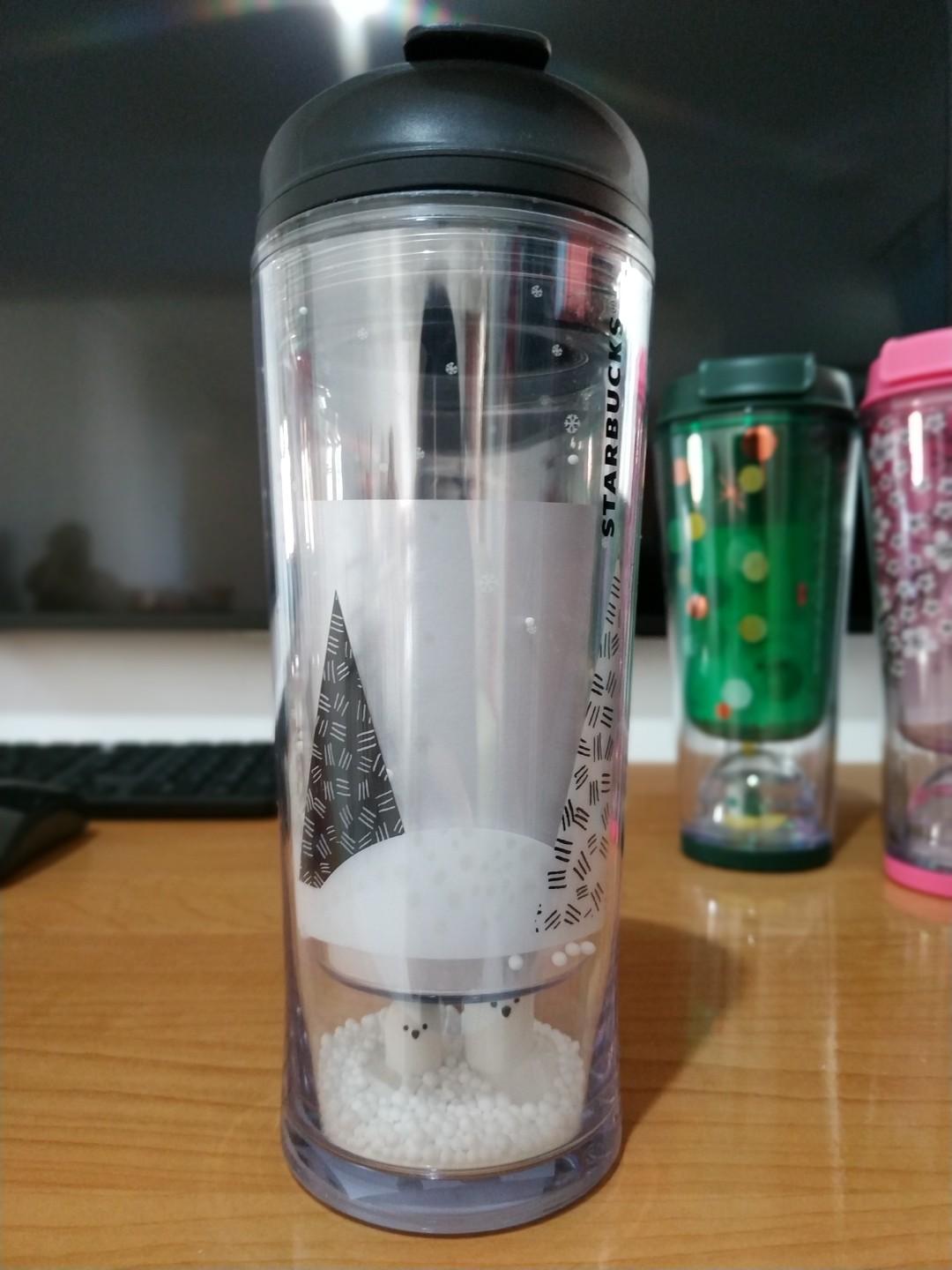 Starbucks Polar Bear Tumbler, Furniture & Home Living, Kitchenware