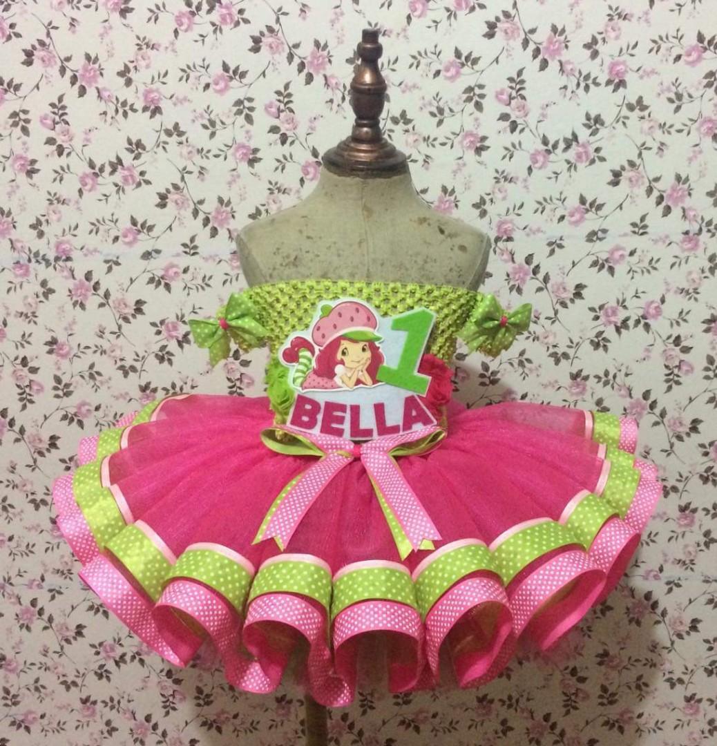 strawberry shortcake tutu outfit