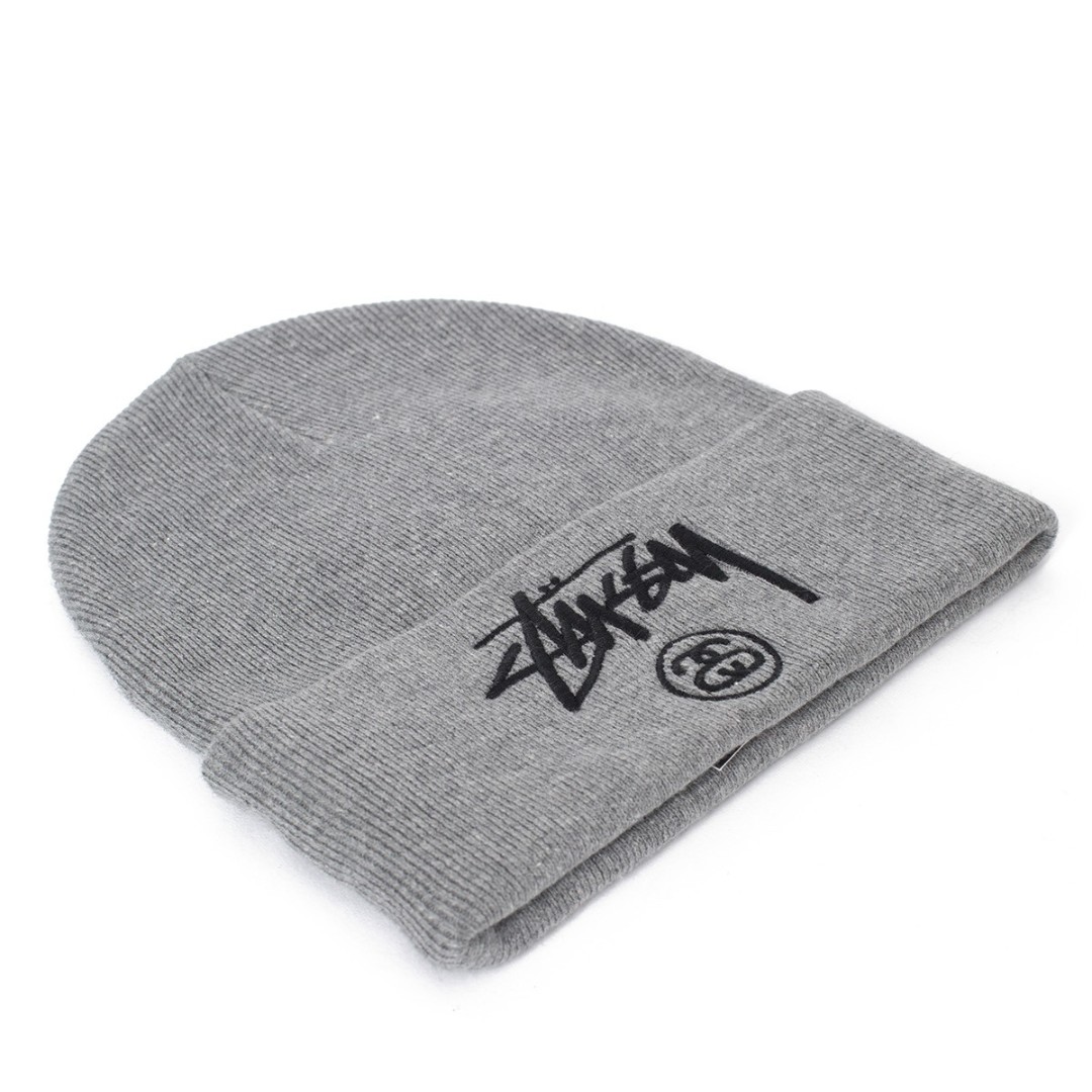 Grey stussy beanie hot sale