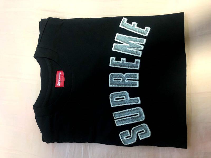 supreme printed arc tee