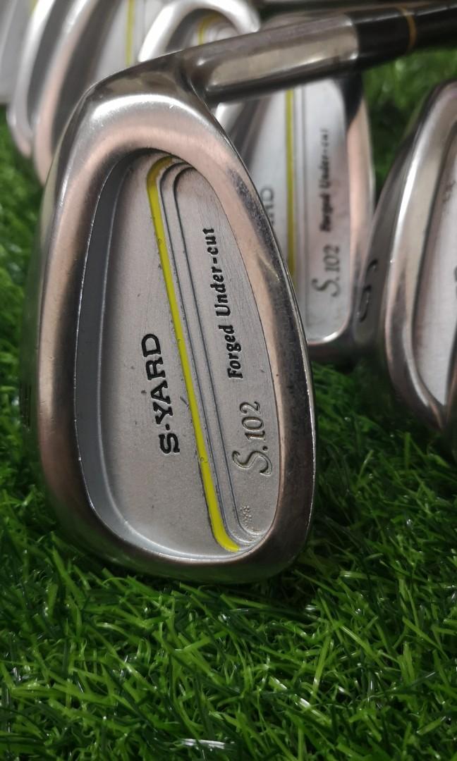 SYard S.102 Golf Iron Club Set_ Graphite Shaft, Sports Equipment