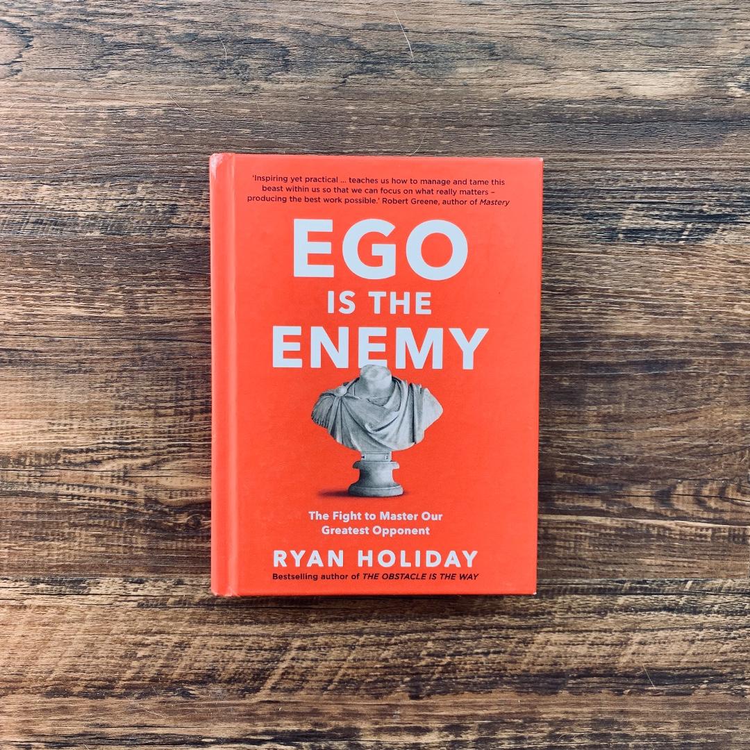 The Ego Is The Enemy By Ryan Holiday Books Stationery Non