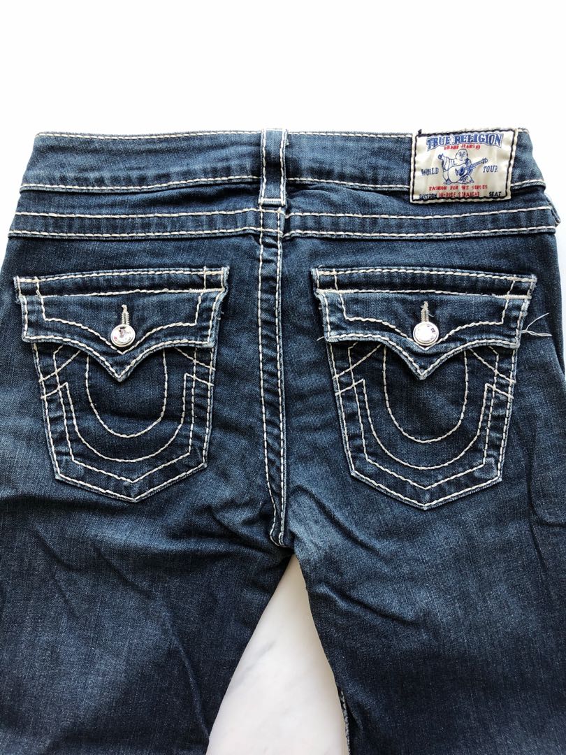 true religion jeans with swarovski crystals