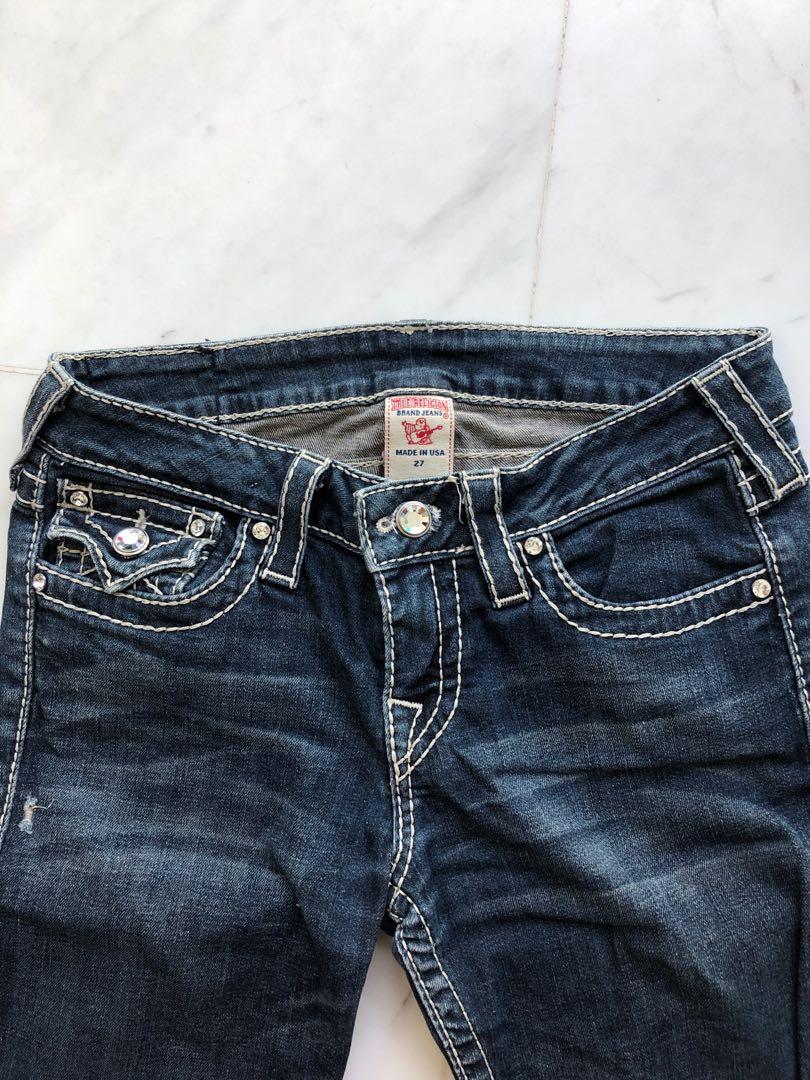 True religion jeans hotsell with swarovski crystals