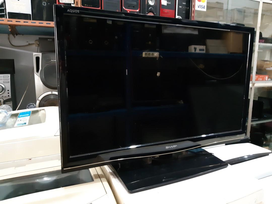 Tv Led 42 Sharp Aquos Minus Ada Bekas Ganti Layar Elektronik Tv Perlengkapan Hiburan Di Carousell