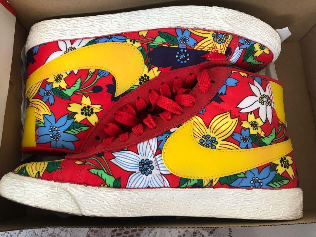 Nike blazer online mid textile print