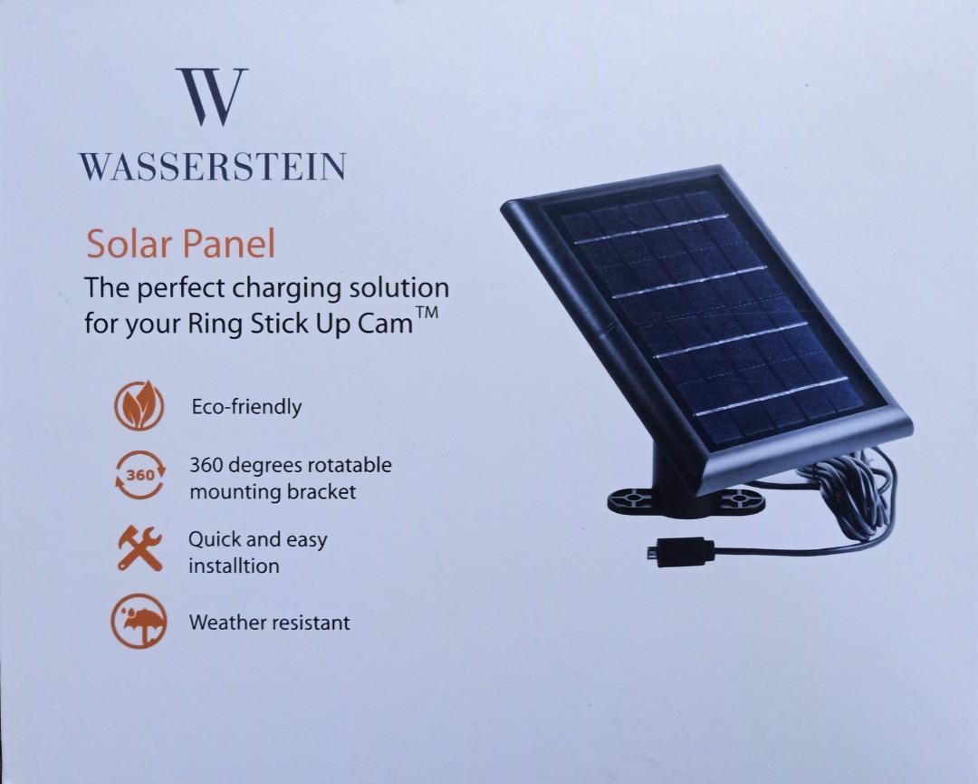 Wasserstein Solar Panel For Ring Spotlight Camera With 360 Degree Mount Electronics Others On Carousell