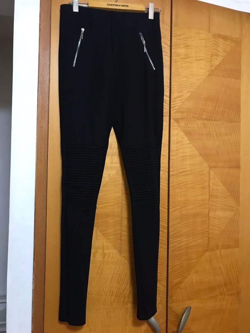 Zara basic black pants clearance