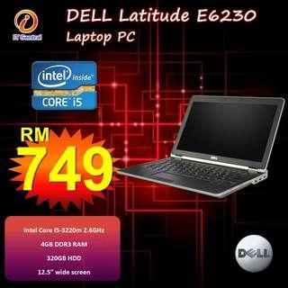 1.7kg Dell Latitude E6230 Laptop PC - Also Have 240GB SSD