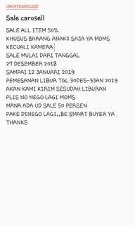 Sale tahun baru