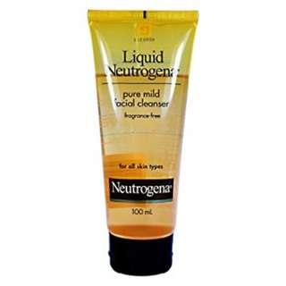Neutrogena Liquid Pure Mild Facial Cleanser Fragrance Free 100ml