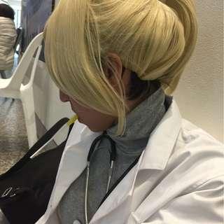 Casual Doctor Mercy cosplay