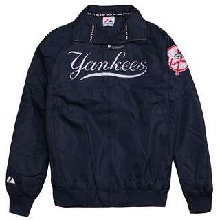 城市嚴選 MLB 紐約 洋基 YANKEES 合身 棒球 外套 厚 6060709-025