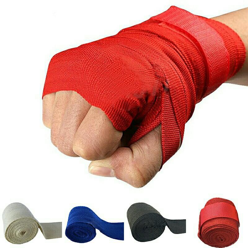 2.5m/roll Box Sports Strap Boxing Bandage Muay MMA Taekwondo Hand Gloves Wraps 