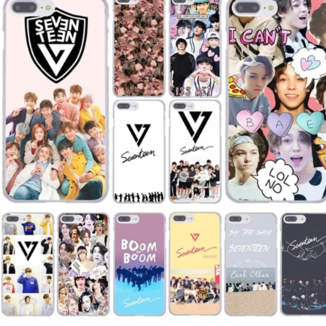 Seventeen 17 Kpop Tumblr Collage Phone Cases Mobile Phones