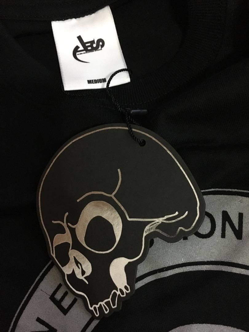 Aes Alien Evolution Studio Le Reflective Logo Tee Men S Fashion Clothes Tops On Carousell