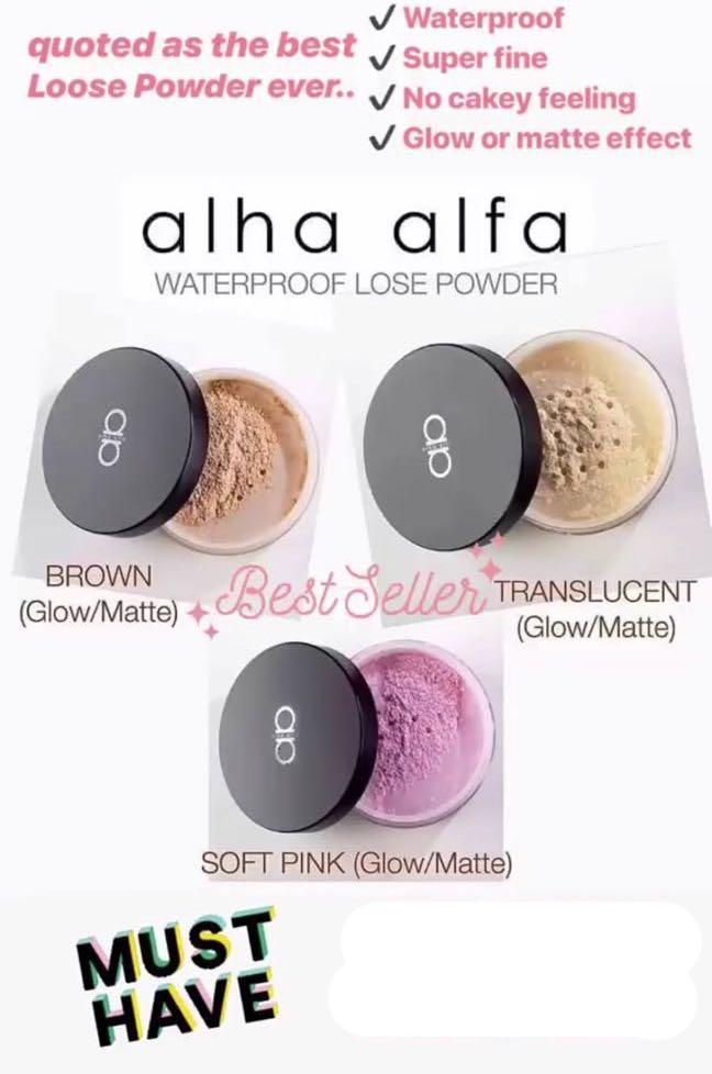 Alha Alfa Super Stay Fixing Powder Health Beauty Makeup On