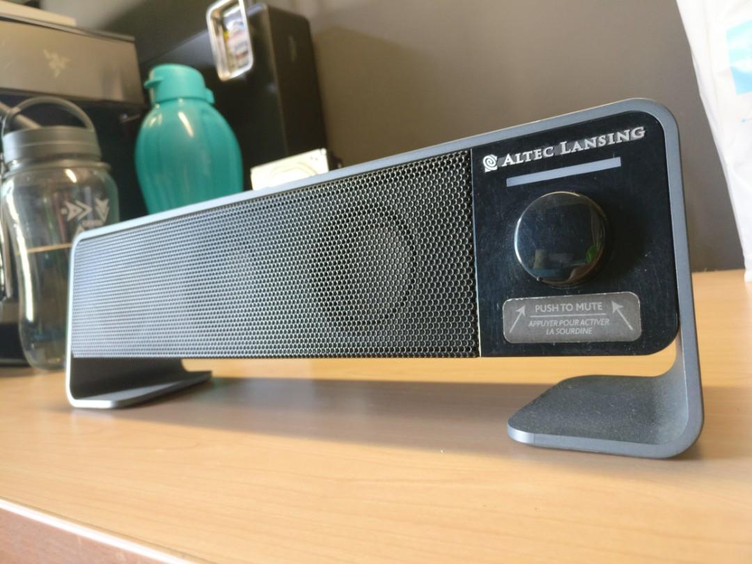 Altec cheap lansing soundbar
