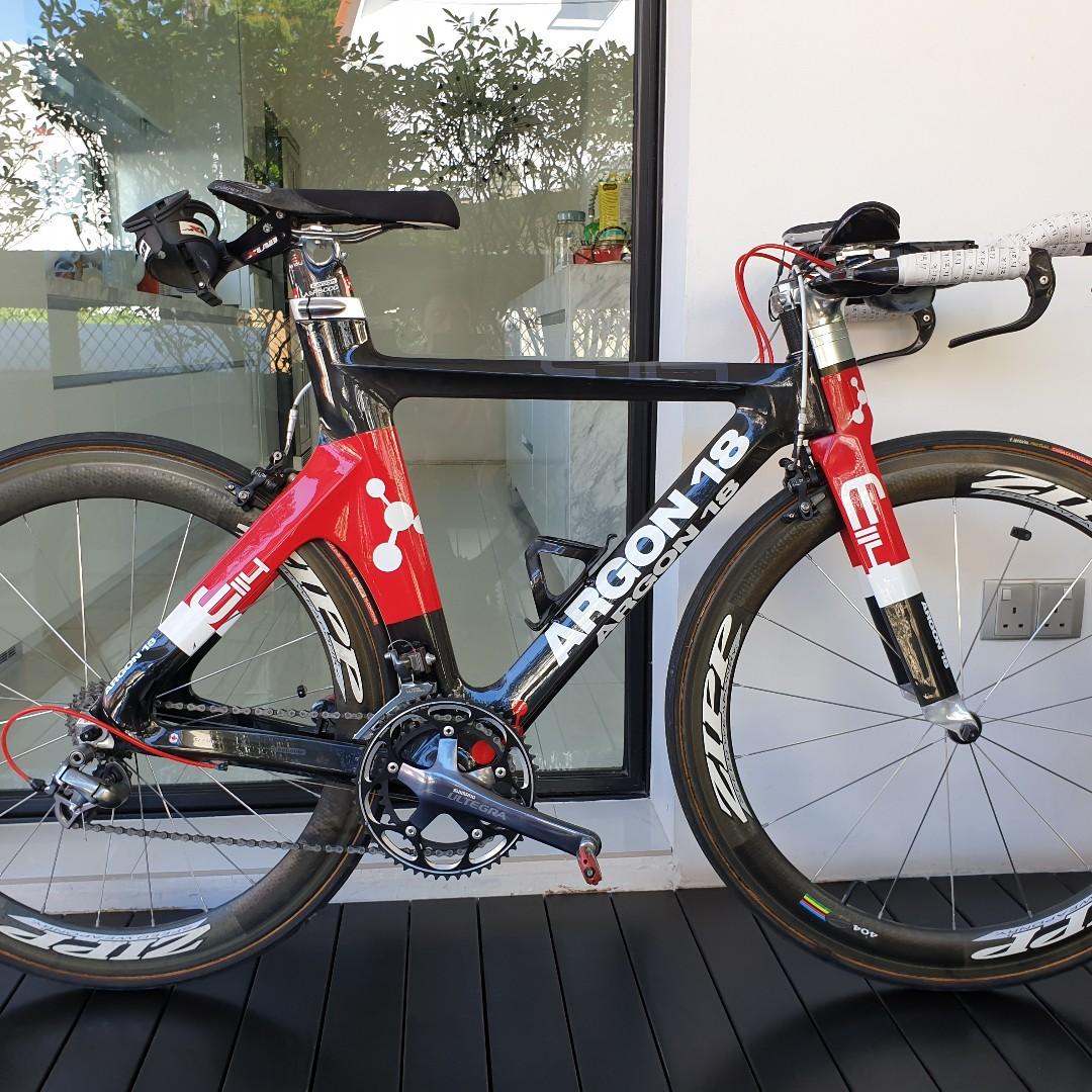 Argon 18 E114 S Size Frame Time Trial Bike