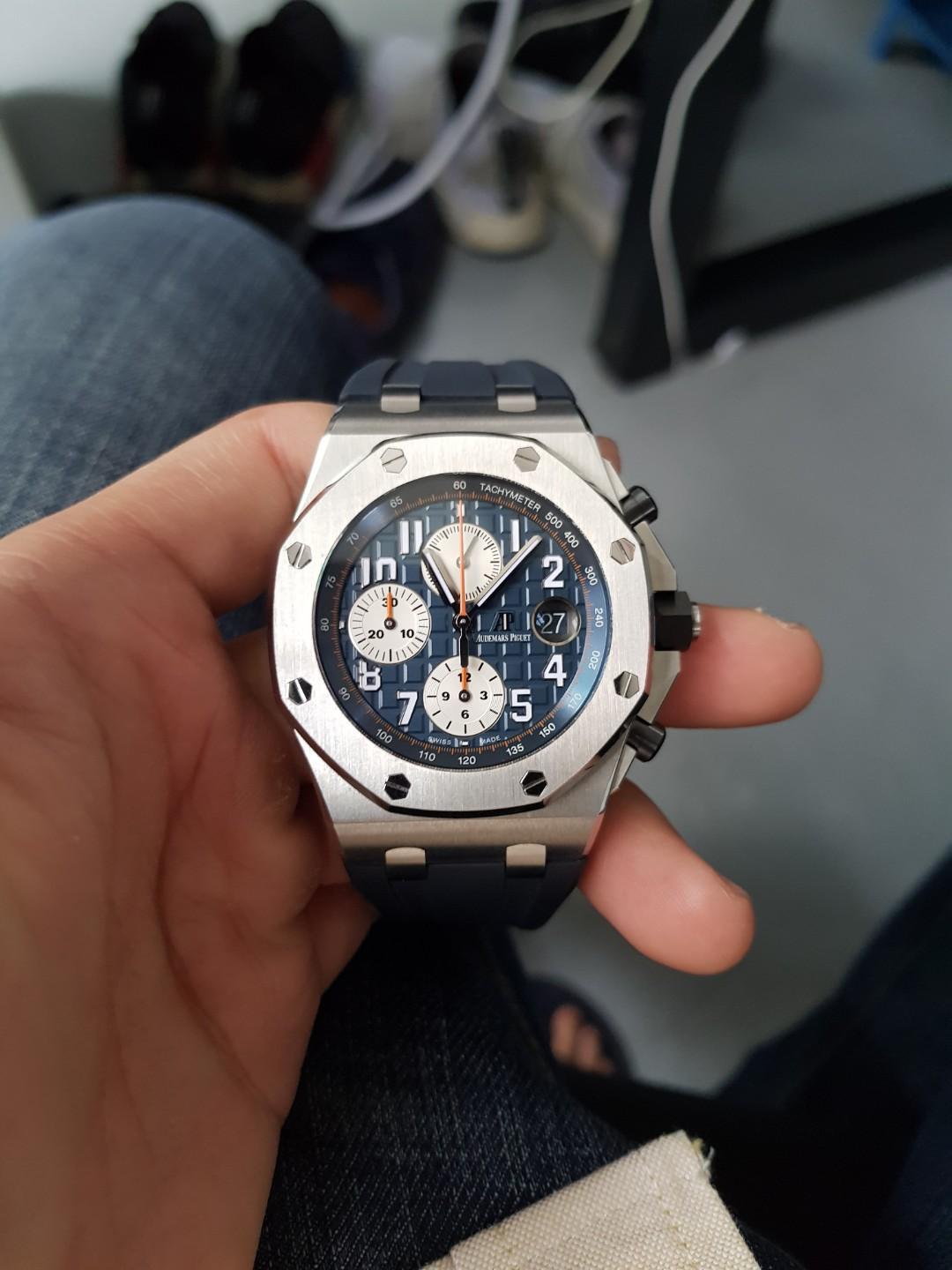 Audemars navy hot sale
