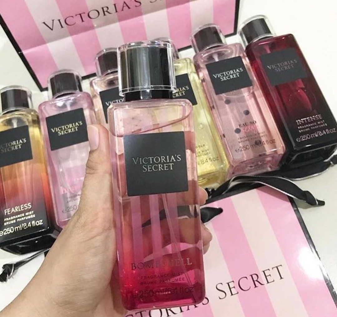 Victoria secret square bottle sales