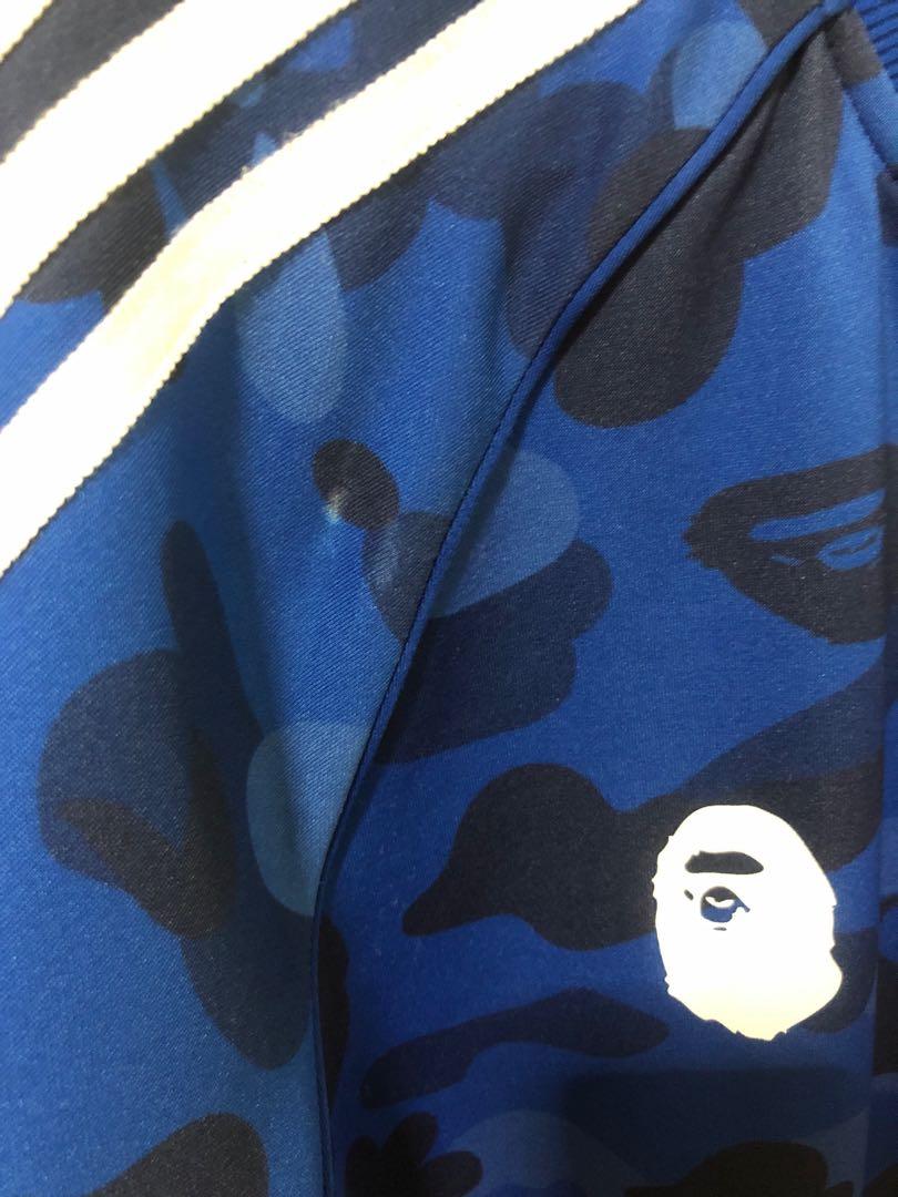 Adidas x bape new arrivals camo jacket