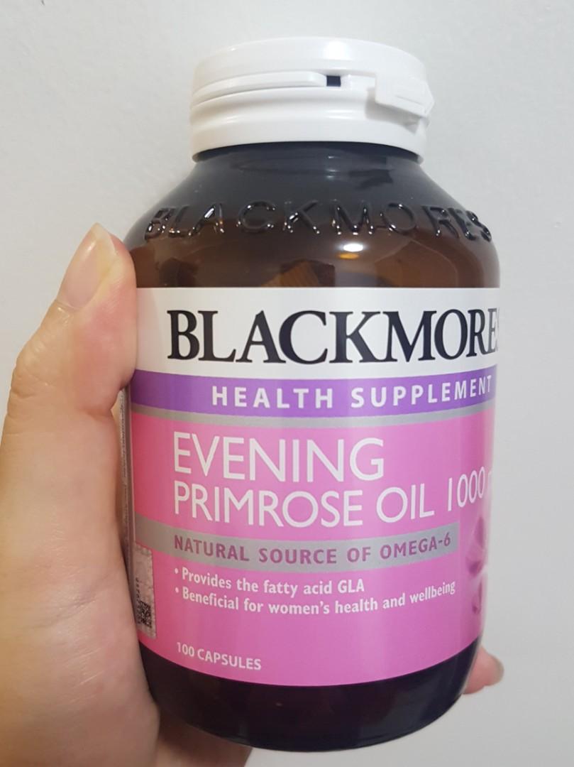 Blackmores Evening Primrose Oil 1000 100s Health Beauty Bath Body On Carousell
