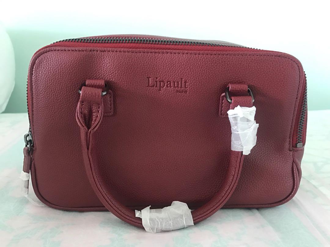 Lipault plume basic mini square tote bag best sale