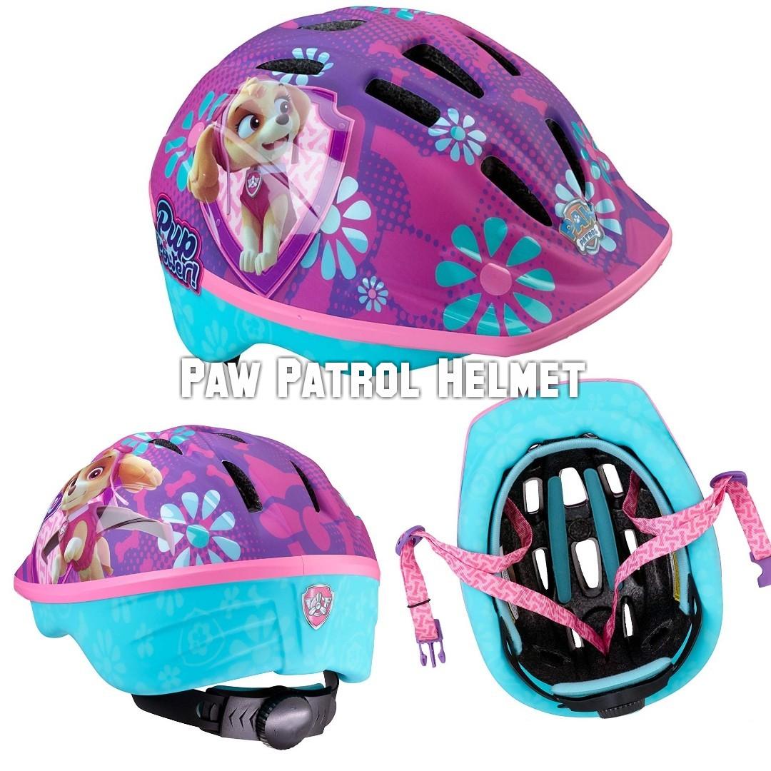 paw patrol bicycle helmet