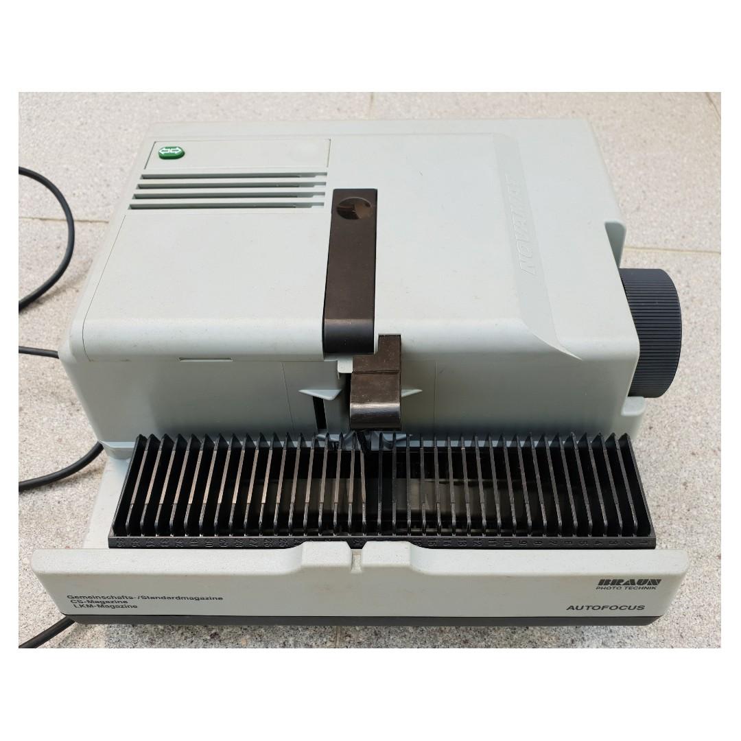Braun Novamat 515 Af 35mm Slide Projector, Photography, Cameras on