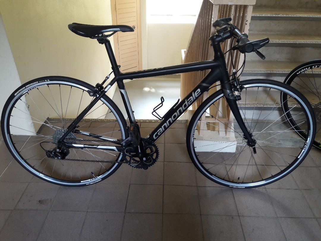 cannondale caad8 flat bar