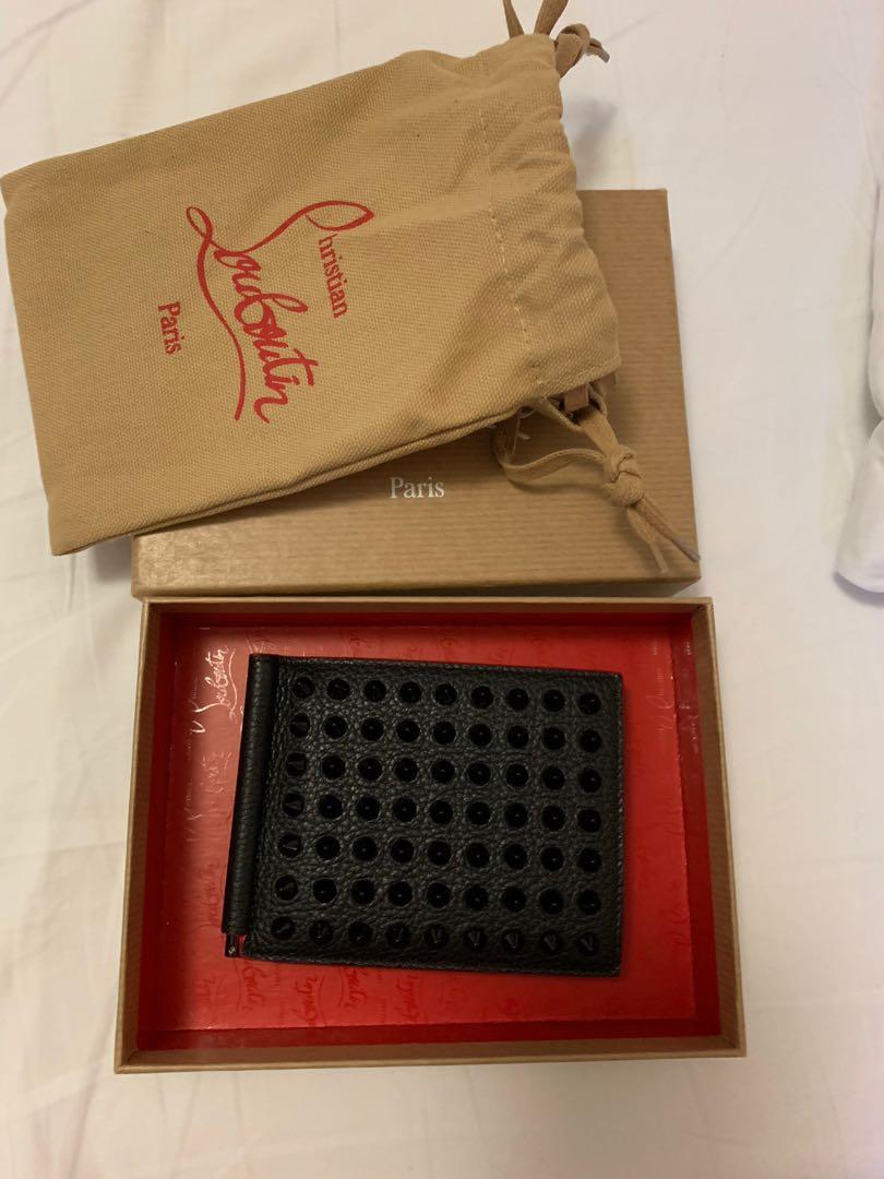 louboutin wallet mens