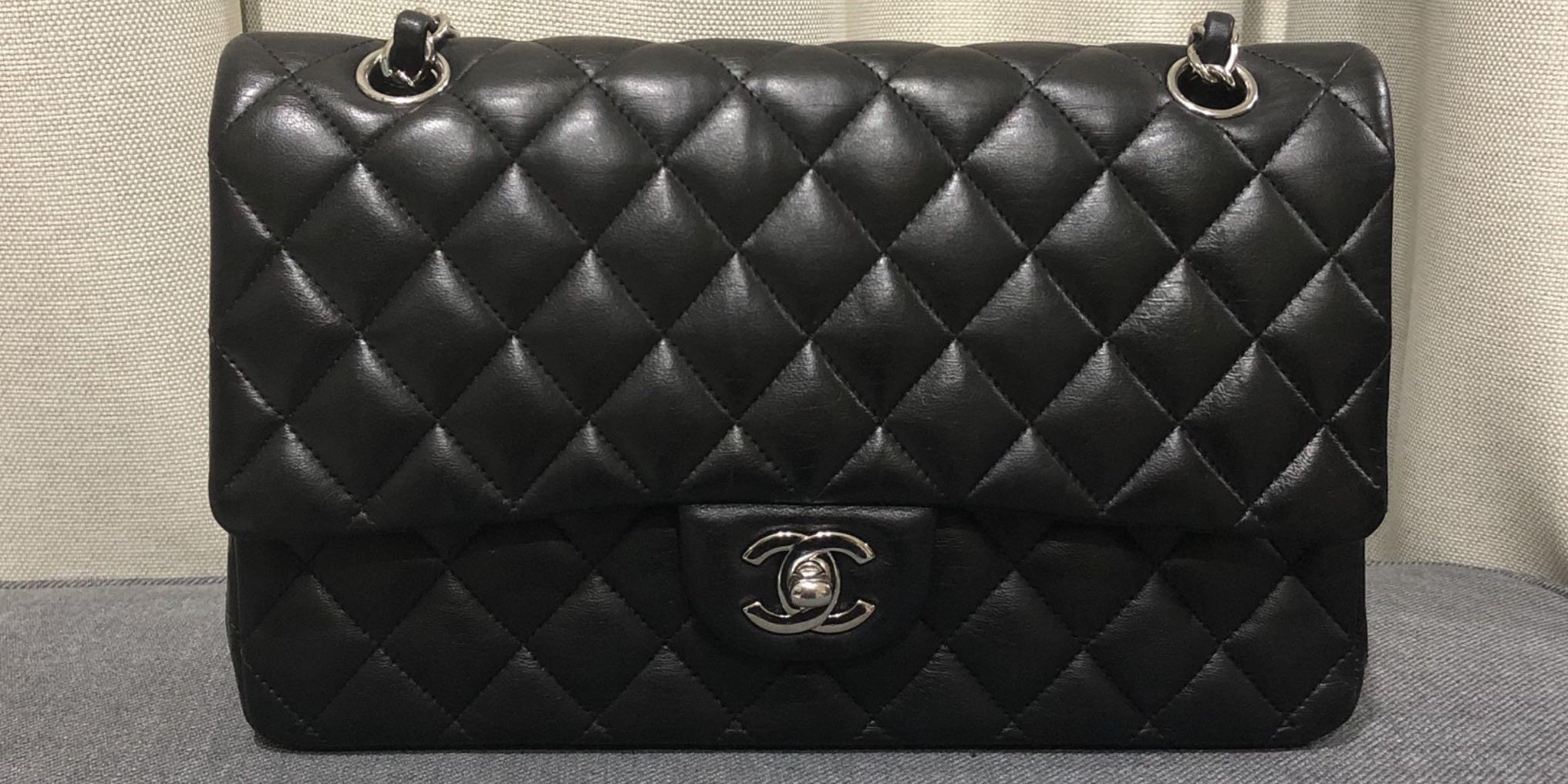 Classic Chanel Medium Lambskin Luxury Bags Wallets on Carousell