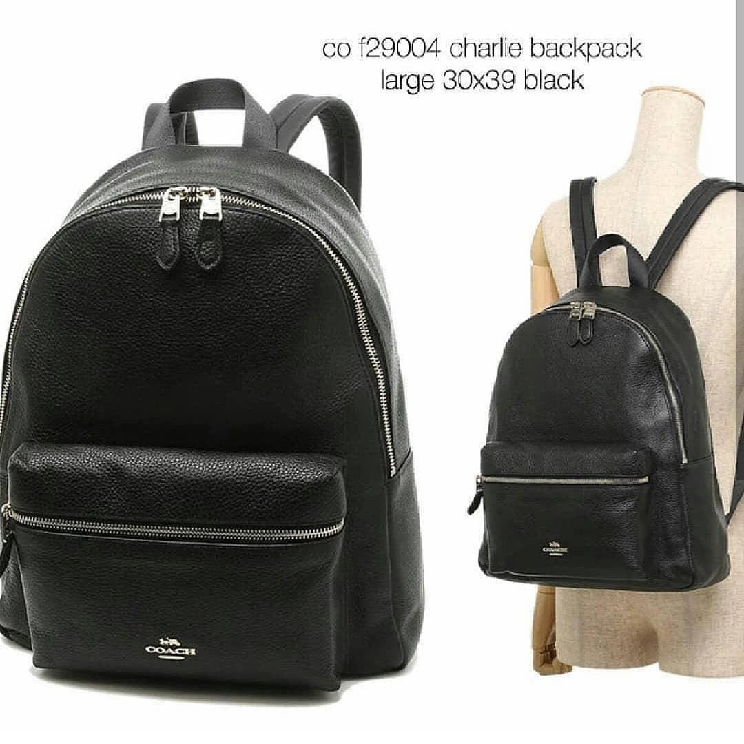 Coach f29004 charlie backpack large 30 39 Barang Mewah Tas Dompet di Carousell
