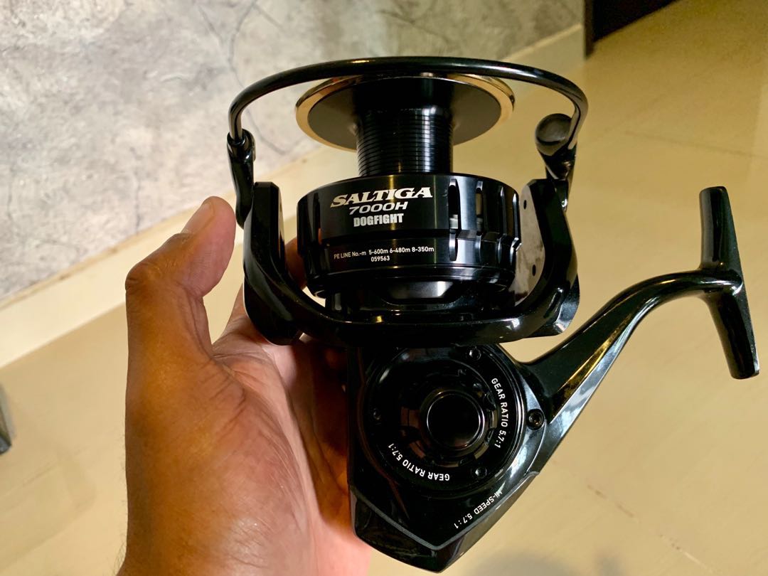 Daiwa Saltiga 7000H Dogfight Spin Reel