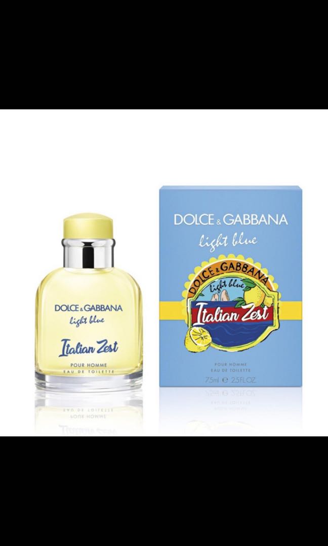 D&g italian sales zest pour homme