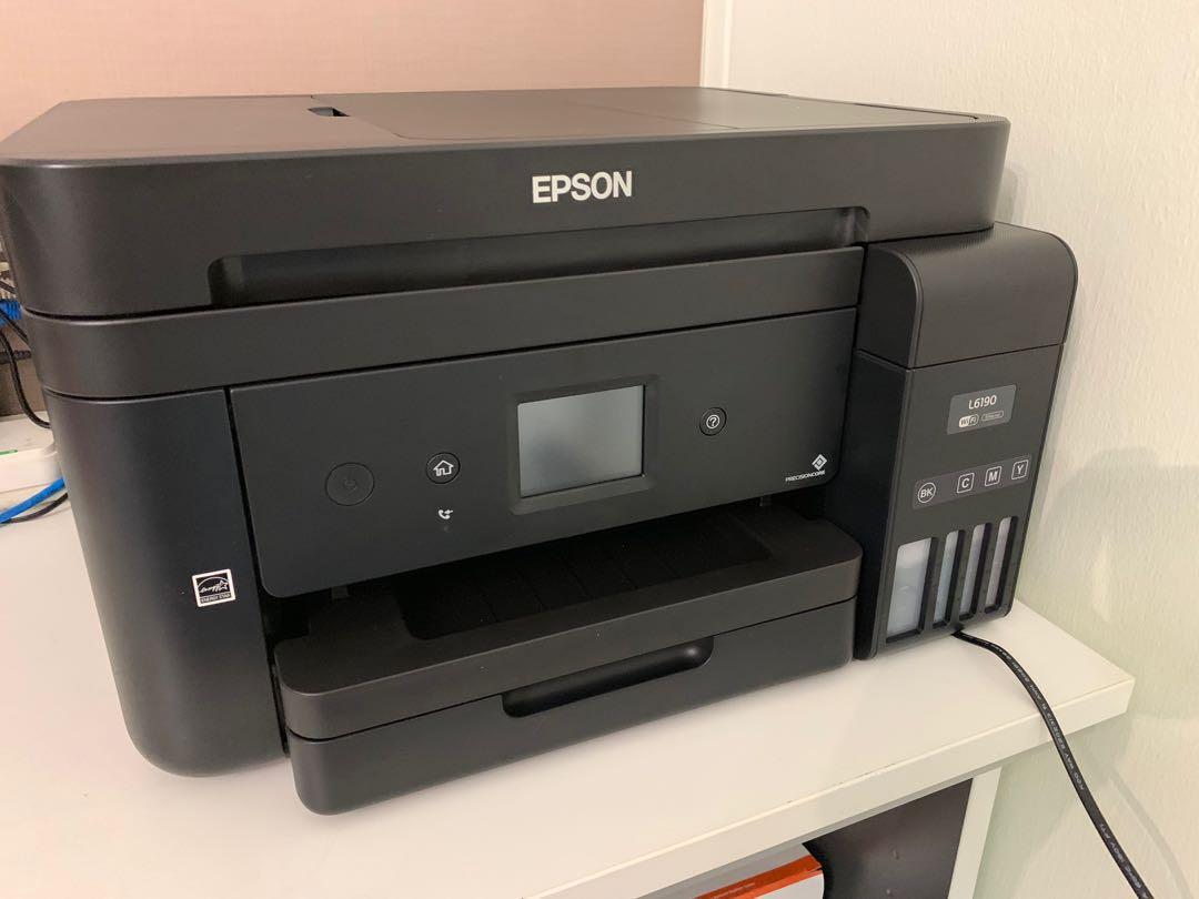 Epson L6190 Wi Fi Duplex All In One Ink Tank Printer With Adf Electronics Computer Parts Accessories On Carousell