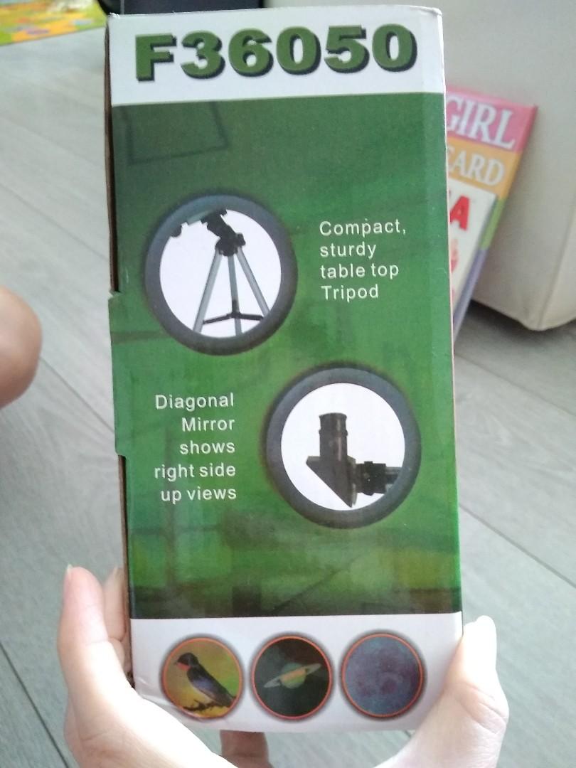 F36050 Telescope Optical glass & metal tube, Toys & Games, Others on  Carousell
